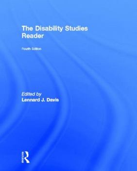 Hardcover The Disability Studies Reader Book