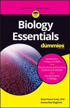 Paperback Biology Essentials for Dummies Book