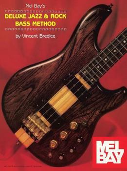 Spiral-bound Mel Bay's Deluxe Jazz & Rock Bass Method Book