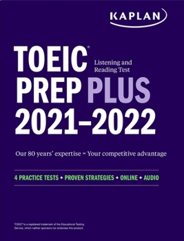 Paperback Toeic Listening and Reading Test Prep Plus: Second Edition Book
