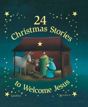 Hardcover 24 Christmas Stories to Welcome Jesus Book