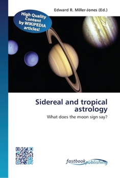 Paperback Sidereal and tropical astrology Book