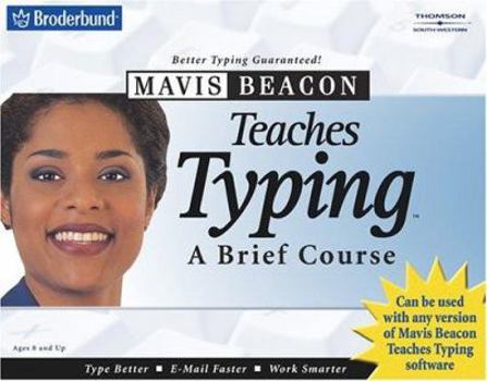 Spiral-bound Mavis Beacon Teaches Typing: A Brief Course Book