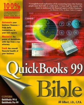 Paperback QuickBooks 99 Bible Book