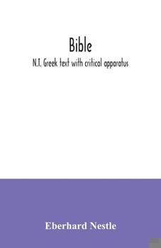 Paperback Bible: N.T. Greek text with critical apparatus Book