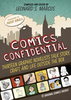 Hardcover Comics Confidential: Thirteen Graphic Novelists Talk Story, Craft, and Life Outside the Box Book