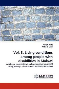 Paperback Vol. 3. Living conditions among people with disabilities in Malawi Book