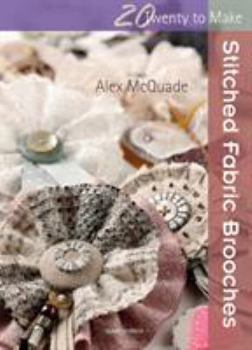 Paperback Stitched Fabric Brooches Book