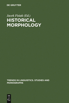 Hardcover Historical Morphology Book