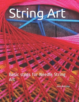 Paperback String Art: Basic steps for Needle String Art Book