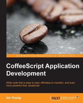 Paperback Coffeescript Application Development Book