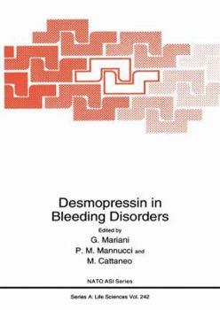 Paperback Desmopressin in Bleeding Disorders Book