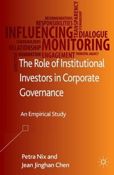 The Role of Institutional Investors in Corporate Governance: An Empirical Study