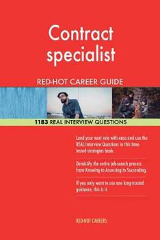 Paperback Contract specialist RED-HOT Career Guide; 1183 REAL Interview Questions Book