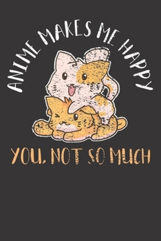 Notebook: Anime Dot Grid 6x9 120 Pages