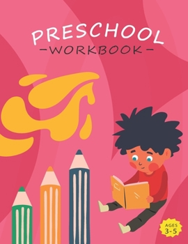 Paperback Preschool workbook: First Learn to Write workbook. Practice line tracing, pen control to trace and write ABC Letters, Numbers, (Coloring A Book