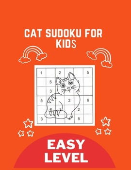 Paperback Sudoku: Cat Sudoku For Kids Book