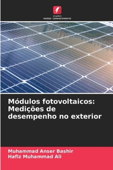Paperback Módulos fotovoltaicos: Medições de desempenho no exterior [Portuguese] Book