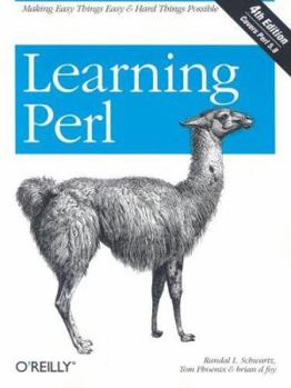 Paperback Learning Perl, Fourth Edition Book