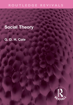 Paperback Social Theory Book