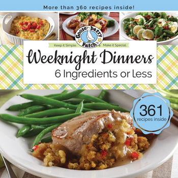 Paperback Weeknight Dinners 6 Ingredients or Less Book