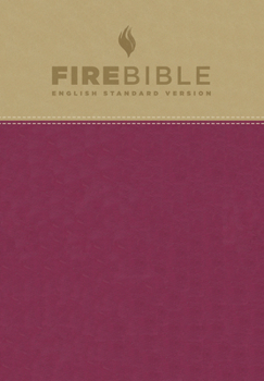 Imitation Leather Fire Bible-ESV Book