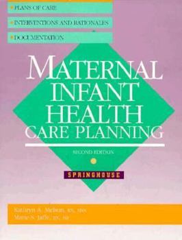 Paperback Maternal Infant Health Care Planning Book