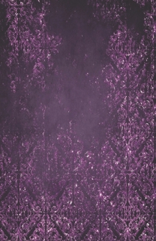 Dot Grid Journal Notebook: Faux Purple Glimmer Plum Damask Grunge Glam | Bullet Planner Book | Dotted Grid | 5.5 X 8.5" 120 Pg | DIY Weekly Spread | Organizer | Habit Tracker| Gift Creatives