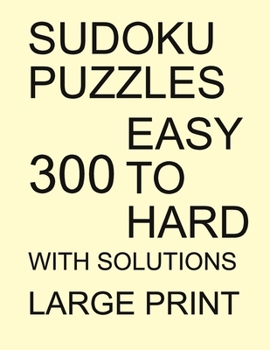 Paperback Sudoku Puzzles Easy To Hard Book