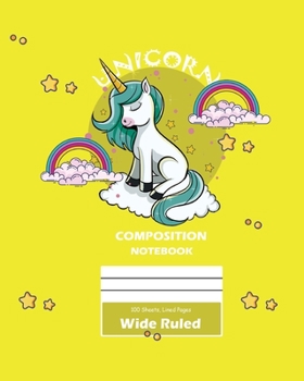 Paperback Unicorn Composition Notebook Book