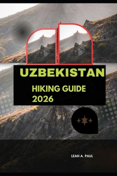 Paperback Uzbekistan Hiking Guide 2026 Book