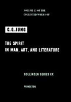 Hardcover Collected Works of C. G. Jung, Volume 15: Spirit in Man, Art, and Literature Book