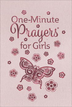 Paperback One-Minute Prayers for Girls Book