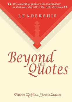 Paperback Leadership Beyond the Quotes Book