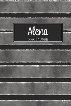 Paperback Alena 2020 Planer: A5 Minimalistischer Kalender Terminplaner Jahreskalender Terminkalender Taschenkalender mit Wochen?bersicht [German] Book