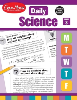 Paperback Daily Science, Grade 3 Teacher Edition Book