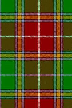 Paperback Clan Baxter Tartan 100 Page Lined Journal/Notebook Book