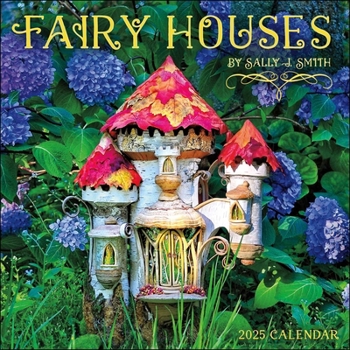 Calendar Fairy Houses 2025 Wall Calendar Book