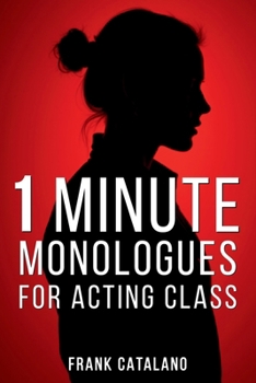 Paperback 1 Minute Monologues for Acting Class Book