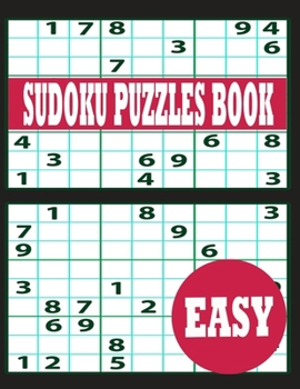 Paperback Sudoku Puzzle Book: Easy Sudoku Puzzle Book including Instructions and answer keys - Sudoku Puzzle Book for Adults Book