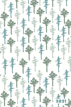 2021: Nordic Wilderness Denmark Norway Sweden Finland Iceland Weekly Calendar Planner Organizer