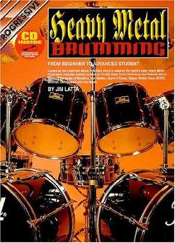 Paperback CP18375 - Progressive Heavy Metal Drums - Book and CD Book