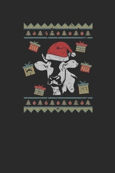 Ugly Christmas Cow: Blank Lined Notebook (6" x 9" - 120 pages) ~ Christmas Themed Notebook for Daily Journal, Diary, and Gift