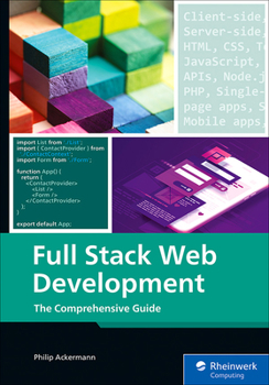Paperback Full Stack Web Development: The Comprehensive Guide Book