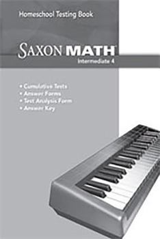 Paperback Saxon Math Intermediate Grd 4 Book