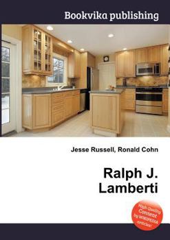 Paperback Ralph J. Lamberti Book