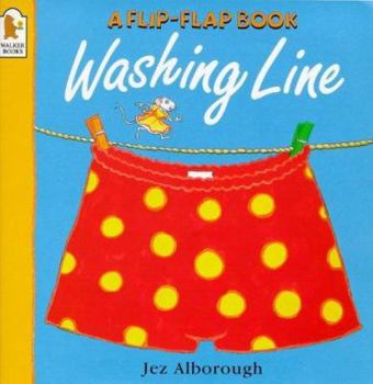 Paperback Washing Line (A Flip-flap Book) (Flip-the-flap Books) Book