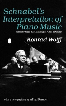 Paperback Schnabel's Interpretation of Piano Music Book
