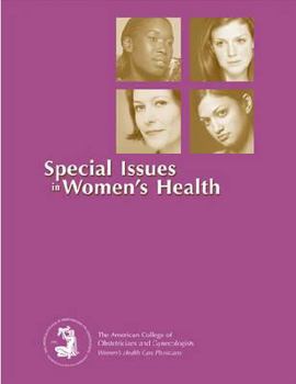 Hardcover Special Issues in Women's Health Book