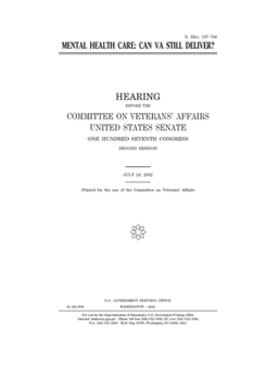 Mental health care : can VA still deliver?